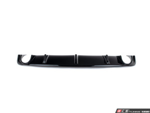 Audi B9 A4 S-Line Pre-Facelift Rear Diffuser - Gloss Black