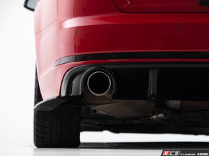 Audi B9 A4 S-Line Pre-Facelift Rear Diffuser - Gloss Black