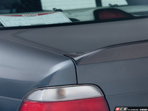 Turner Carbon Fiber Low Kick Rear Spoiler - E39 sedan