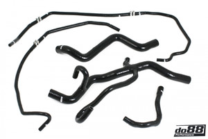 Volvo C30/C70/S40/V50 Turbo Automatic 04-13 Coolant hoses Black