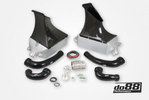 Porsche 991 Turbo 2013- Intercooler kit for OEM Y-pipe
