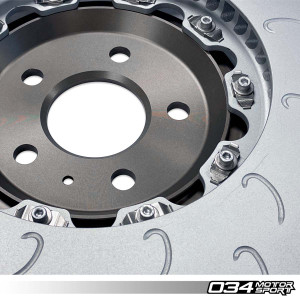 2-Piece Floating Front Brake Rotor Upgrade Kit for Audi B8/B8.5 S4/S5