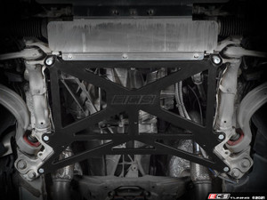 Audi B8 Pre-Facelift Billet X-Brace - Black