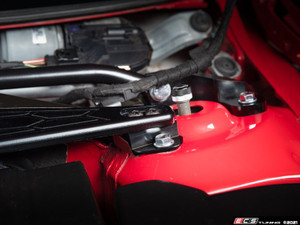 MK7 Front Strut Tower Bar Add-On Kit - Stage 2 - Black