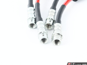 Audi C7 S6/S7 Exact-Fit Stainless Steel Brake Line Set - Front And Rear