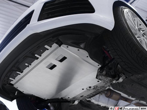 Aluminum Street Shield Skid Plate - With Steel Reinforcement Kit