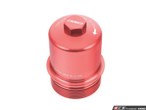 DQ250 6 Speed DSG / S Tronic Billet Aluminum Oil Filter Housing - Red Anodized