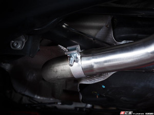 MK7.5 GTI (2019 - 2021) Muffler Delete Kit - With 4.0" Chrome Tips