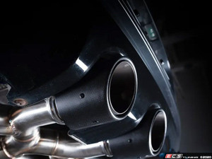 ECS UNIVERSAL Swivel Exhaust Tips - 4.0" Carbon Fiber - Pair