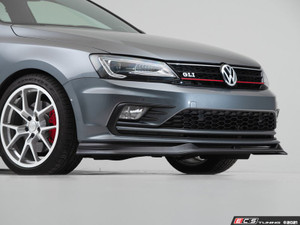 MK6 Jetta GLI (2016 - 2018) Front Lip Spoiler - Textured Black