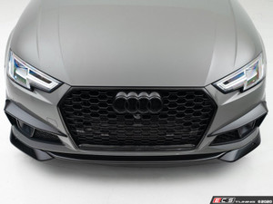 B9.5 Mid-Facelift S4/A4 S-Line Front Chin Spoilers - Gloss Black