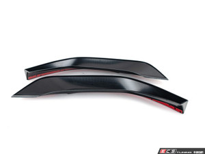 B9.5 Mid-Facelift S4/A4 S-Line Front Chin Spoilers - Gloss Black