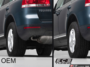 Touareg 1, Touareg 2 Wheel Spacer Flush Kit - 17" OEM Wheels