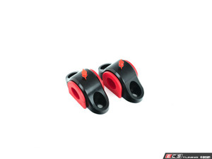 ECS Billet Front Sway Bar Brackets With Polyurethane Bushings - Pair | ES4390923