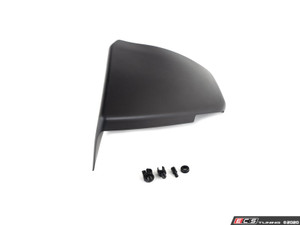 Audi B8/B8.5 A4 Left Side Engine Bay Cover - Matte Black