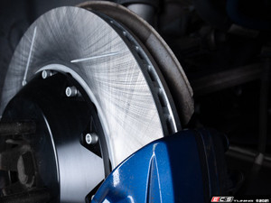 Turner Motorsport Rear Full-Floating Slotted TrackSport Rotors Set - 370x24mm - F8x