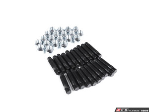 Competition Wheel Stud Conversion Kit - Steel Conical Seat Nuts - 35mm Front / 35mm Rear
