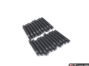 Competition Wheel Stud Conversion Kit - Steel Conical Seat Nuts - 60mm Front / 60mm Rear