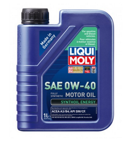 LIQUI MOLY Synthoil Energy 0W40 Engine Oil - 1 LITER