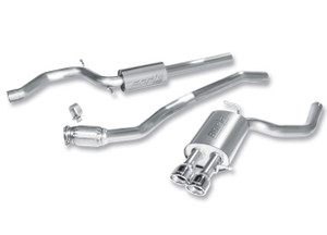 Borla Cat-Back Exhaust - B8 A4 2.0T Quattro 4DR