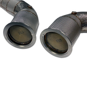 STAINLESS STEEL RACING CATALYST SET, B9 AUDI RS5