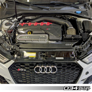 CARBON FIBER ENGINE COVER, AUDI 8V RS3 AND 8S TTRS
