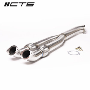 CTS Turbo Nissan R35 GT-R Y-pipe/Mid-pipe Catless