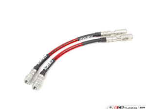 Front & Rear Exact-Fit Stainless Steel Brake Lines - Kit | ES1402