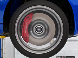Front Big Brake Kit - Stage 4 - 2-Piece Cross Drilled & Slotted Rotors (352x32) | ES4103