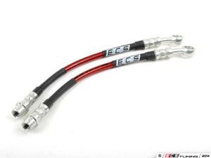 Front & Rear Exact-Fit Stainless Steel Brake Lines - Kit | ES1831948