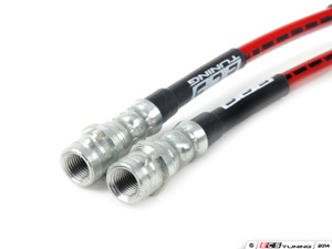 Front & Rear Exact-Fit Stainless Steel Brake Lines - Kit | ES1899278