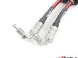 Front & Rear Exact-Fit Stainless Steel Brake Lines - Kit | ES2561289
