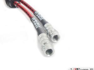 Front & Rear Exact-Fit Stainless Steel Brake Lines - Kit | ES2561289