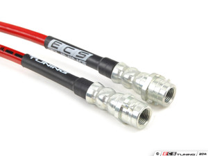 Front & Rear Exact-Fit Stainless Steel Brake Lines - Kit | ES2594650