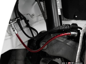Front & Rear Exact-Fit Stainless Steel Brake Lines - Kit | ES2695504