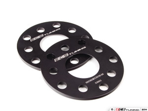 ECS Wheel Spacer & Bolt Kit - 6mm With Black Conical Seat Bolts | ES2748245