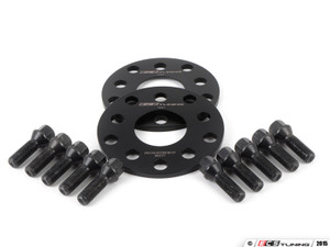 ECS Wheel Spacer & Bolt Kit - 7mm With Black Conical Seat Bolts | ES2748248