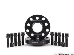 ECS Wheel Spacer & Bolt Kit - 20mm With Black Conical Seat Bolts | ES2748262