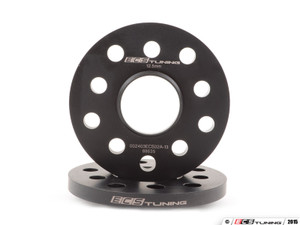 Wheel Spacer & Bolt Kit - 12.5mm with Black Ball Seat Bolts | ES2863233