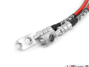 Front & Rear Exact-Fit Stainless Steel Brake Lines - Kit | ES3173657