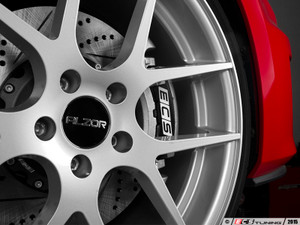 Front Big Brake Kit - ECS 2-Piece Cross-Drilled & Slotted Rotors (345x30) | ES2986823
