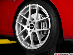 Front Big Brake Kit - ECS 2-Piece Cross-Drilled & Slotted Rotors (345x30) | ES2986823