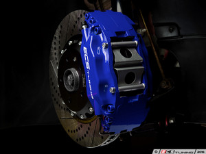 Front Big Brake Kit - Stage 3 - 2-Piece Cross-Drilled & Slotted Rotors (352x32) | ES3129769