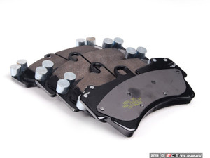 Front Big Brake Kit - Stage 5 - 2-Piece Cross-Drilled & Slotted rotors (358x32) | ES3184641