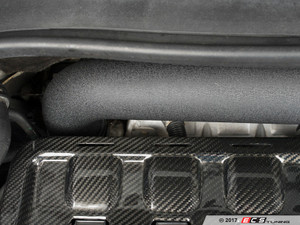 Luft-Technik Intake System - With Heat Shield & Wrinkle Black Aluminum Tubes | ES3478058