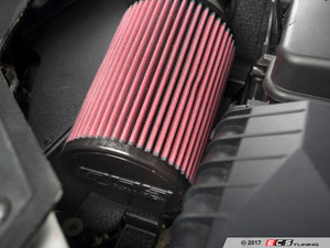 Luft-Technik Intake System - With Heat Shield & Wrinkle Black Aluminum Tubes | ES3478058