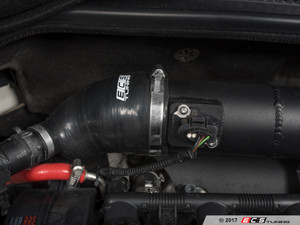 Kohlefaser Luft-Technik Intake System - With Carbon Fiber Box & Wrinkle Black Aluminum Tubes | ES3494040