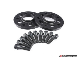 Turner Motorsport Black Wheel Spacer & Bolt Kit - 12.5mm | ES3553281