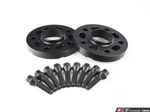 Turner Motorsport Black Wheel Spacer & Bolt Kit - 20mm | ES3557294