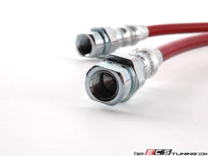 Front & Rear Exact-Fit Stainless Steel Brake Lines - Kit | ES5974